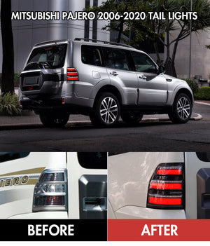 LED Tail Light For 2006-2020 Mitsubishi Montero Pajero V93 V97 With Sequential Turn Signal Parking Light - TT-ABC