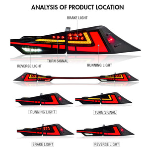 LED Tail Light For 2014-2021 Lexus IS250 IS300 IS350 IS500 isf 200t Tail lights - TT-ABC