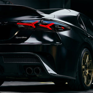 LED Tail Light For 8th Gen Toyota Camry 2018-2024 LE/SE/XLE/XSE/TRD Tail lights Assembly - TT-ABC