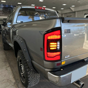LED Tail Light for 2002-2006 Dodge Ram 1500,2003-2006 Ram 2500 3500 Rear Lamps Assembly - TT-ABC