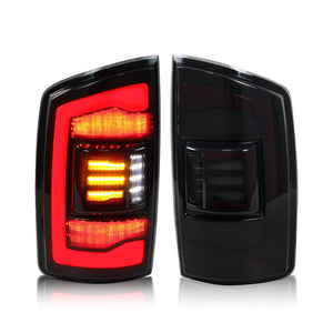 LED Tail Light for 2002-2006 Dodge Ram 1500,2003-2006 Ram 2500 3500 Rear Lamps Assembly - TT-ABC