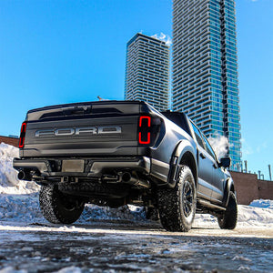 LED Tail Lights Assembly For 2009-2014 Ford F150 F-150 Pickup Truck Black Smoked Taillights Brake Rear Tail Lamps Accessories - TT-ABC