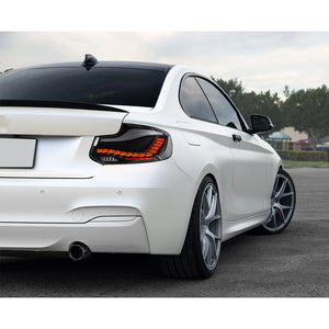 LED Tail Lights For BMW 2-Series & M2 V2 F22|F23|F87 GTS style OLED sequential Tail Lights - TT-ABC