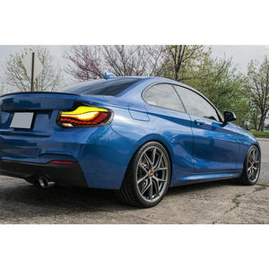 LED Tail Lights For BMW 2-Series & M2 V2 F22|F23|F87 GTS style OLED sequential Tail Lights - TT-ABC