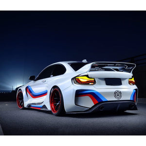 LED Tail Lights For BMW 2-Series & M2 V2 F22|F23|F87 GTS style OLED sequential Tail Lights - TT-ABC