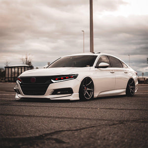 TT-ABC Led Headlight Assemblies For 2018-2022 Honda Accord LX/Ex/EXL/Sport/SE (Demon Eye) - TT-ABC