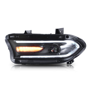 New LED Headlights High & Low Beam Headlight Assembly Replacement For Dodge Charger 2015-2020 - TT-ABC