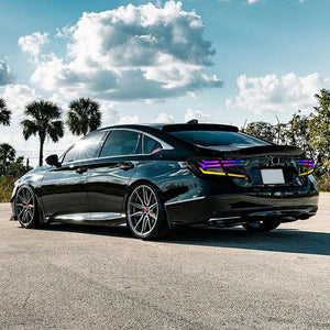 New RGB Taillights for Honda Accord Tail Lights 2018-2022 LX Sport EX EX-L Touring 10th Gen Accessory - TT-ABC