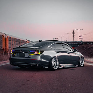 New RGB Taillights for Honda Accord Tail Lights 2018-2022 LX Sport EX EX-L Touring 10th Gen Accessory - TT-ABC