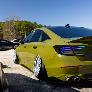 New RGB Taillights for Honda Accord Tail Lights 2018-2022 LX Sport EX EX-L Touring 10th Gen Accessory - TT-ABC