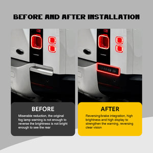 New Tail Light for 2020-2025 Land Rover Defender Led Bumper Light Brake Light - TT-ABC