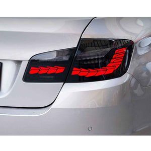 TT-ABC LED Tail Lights for 2011-2017 BMW 5 Series F10 F18 Led Tail Lights (Smoked/Red) - TT-ABC