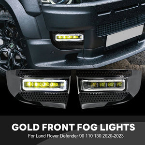 Pair Front Fog Light Lamp For Land Rover Defender 90 110 130 2020-2025 Left & Right - TT-ABC