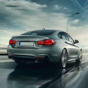 Premium OLED Tail Lights for BMW 4 Series (2013-2019) & M4 GTS (2014-2018) (Smoked) - TT-ABC