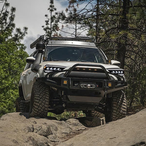 Quad Beam LED Headlights For 2014-2022 Toyota 4Runner Turn Front Lamp DRL Assembly - TT-ABC