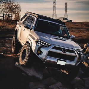 Quad Beam LED Headlights For 2014-2022 Toyota 4Runner Turn Front Lamp DRL Assembly - TT-ABC