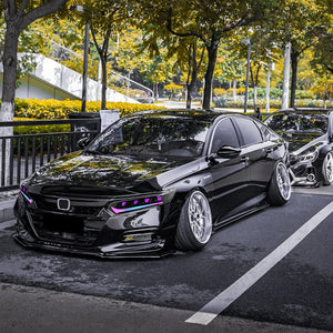 TT-ABC RGB Headlight For 2018-2022 Honda Accord LX/Ex/EXL/Sport/SE 10th Gen Headlight Assembly - TT-ABC