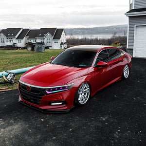 TT-ABC RGB Headlight For 2018-2022 Honda Accord LX/Ex/EXL/Sport/SE 10th Gen Headlight Assembly - TT-ABC