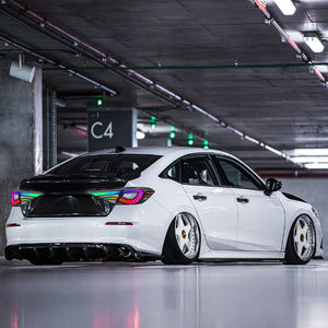 TT-ABC RGB LED Tail Lights for 2022–2025 Honda Civic 11th Gen Sedan - TT-ABC