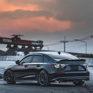 TT-ABC RGB LED Tail Lights for 2022–2025 Honda Civic 11th Gen Sedan - TT-ABC