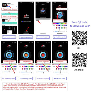 TT-ABC RGB LED Tail Lights for 2022–2025 Honda Civic 11th Gen Sedan - TT-ABC