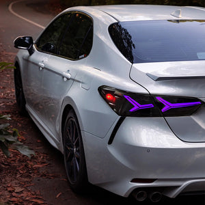 RGB LED Tail Lights For 2018-2024 Toyota Camry 8th Gen Rear Lamp Assembly - TT-ABC