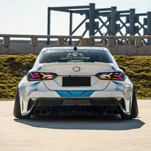 RGB LED Tail Lights For 2018-2024 Toyota Camry 8th Gen Rear Lamp Assembly - TT-ABC