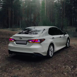 TT-ABC RGB Led Tail Lights For 2018-2024 Toyota Camry LE/SE/XLE/XSE/TRD - TT-ABC