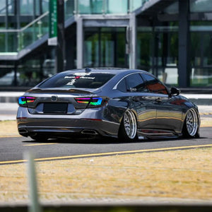 RGB Tail Lights Assembly for Honda Accord 2018-2022 10th Gen, Rear Lamp Replacement Accessory - TT-ABC