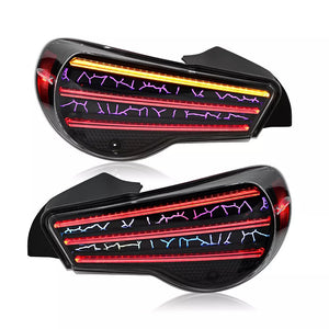 RGB Tail Lights For 2012-2020 Toyota 86/Subaru BRZ/Scion FR-S Rear Lamp Assembly - TT-ABC
