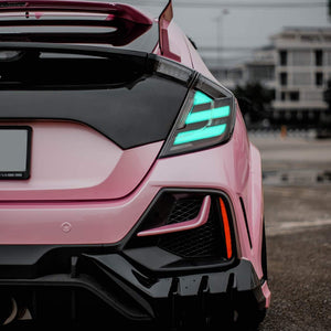 RGB Tail Lights for Honda Civic 2016-2021 Hatchback Type R FK7 FK8 Tail Light Assembly - TT-ABC