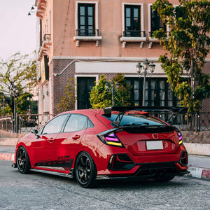 RGB Tail Lights for Honda Civic 2016-2021 Hatchback Type R FK7 FK8 Tail Light Assembly - TT-ABC