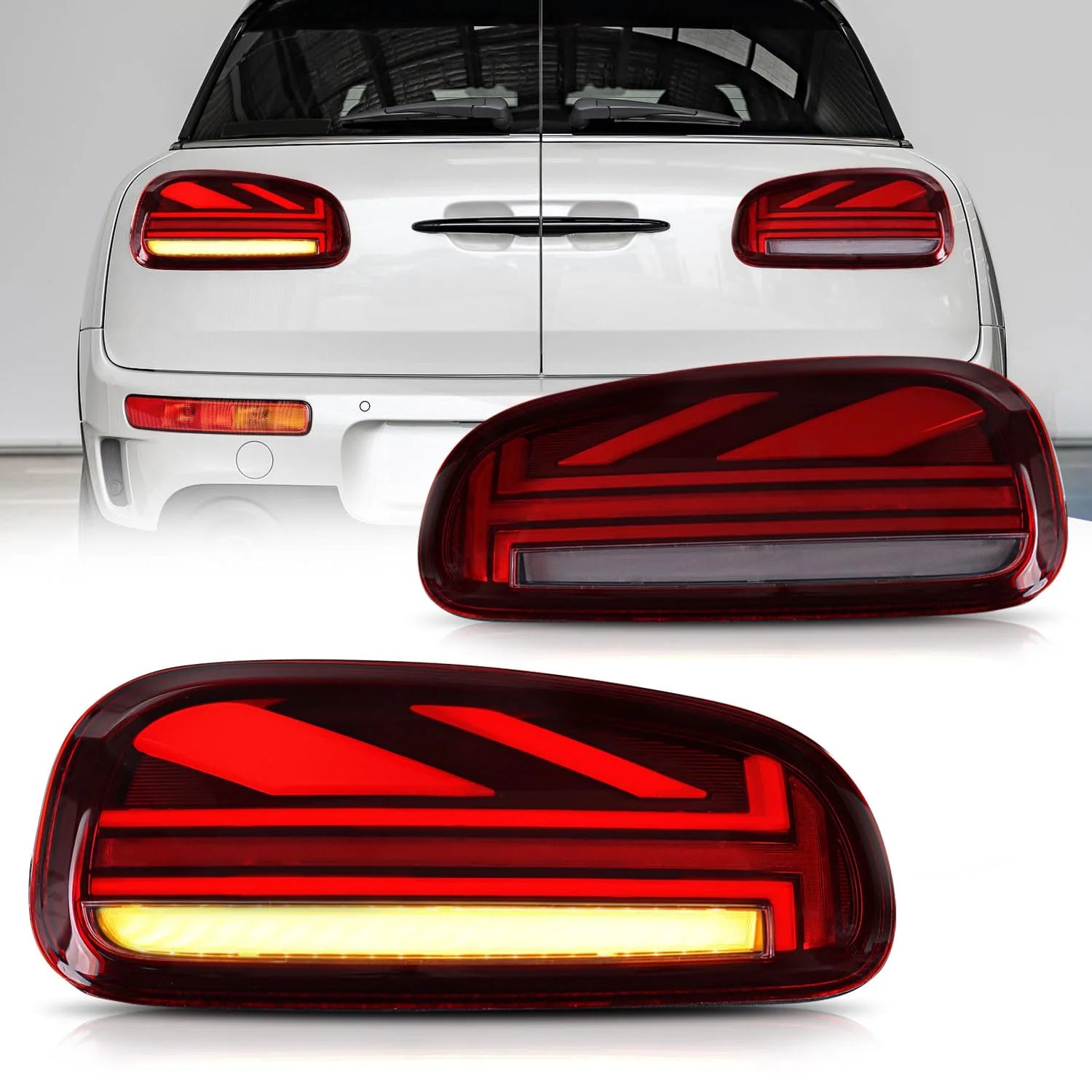 TT-ABC Led Tail Lights for 2015-2019 BMW Mini Cooper Clubman F54 Tail Light Assembly - TT-ABC