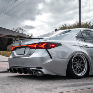 Smoke LED Tail Lights + Trunk set For Toyota Camry 2018-2024 Rear Lamp Assembly - TT-ABC