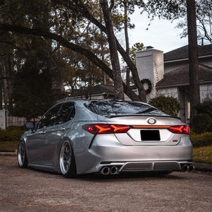 Smoke LED Tail Lights + Trunk set For Toyota Camry 2018-2024 Rear Lamp Assembly - TT-ABC