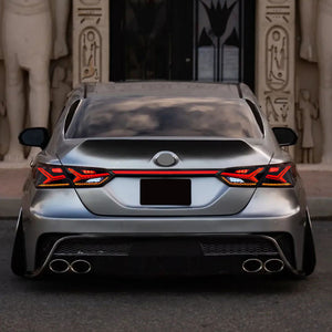 Smoke LED Tail Lights + Trunk set For Toyota Camry 2018-2024 Rear Lamp Assembly - TT-ABC