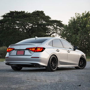 Smoke gray LED Tail Light Assembly for 2022-2025 11th gen Honda Civic - TT-ABC