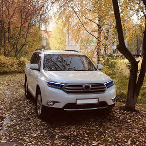 TT-ABC Demon Eyes Headlight For 2012-2014 Toyota Highlander Headlight Assembly - TT-ABC