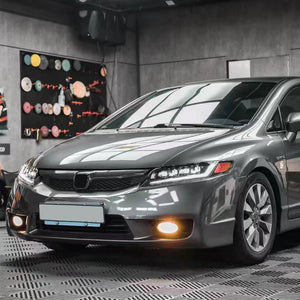 TT-ABC Full LED Headlight for 2006-2011 Honda Civic 4 Door 8Th Gen Headlights Assembly - TT-ABC