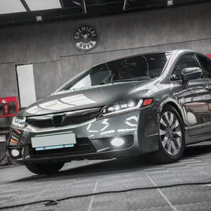 TT-ABC Full LED Headlight for 2006-2011 Honda Civic 4 Door 8Th Gen Headlights Assembly - TT-ABC