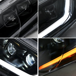 TT-ABC Full LED Headlight for 2006-2011 Honda Civic 4 Door 8Th Gen Headlights Assembly - TT-ABC