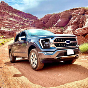 TT-ABC Full LED Headlights for 2021-2024 Ford F-150 F150 P702 14th Gen Front Lamps - TT-ABC