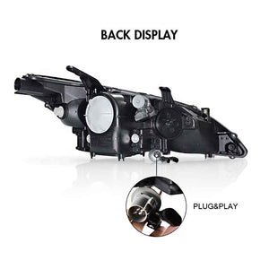 TT-ABC LED Headlight For 2010-2012 Lexus ES350 Sequential Headlight Assembly - TT-ABC