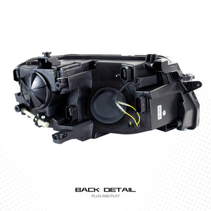 TT-ABC LED Headlight for 2017-2021 Volkswagen VW Tiguan With Start UP Animation Sequential Turn Signal Front Lamp - TT-ABC