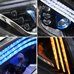 TT-ABC LED Headlight for Mercedes Benz W251 R-Class 2010-2017 R300 R320 R350 R400 R500 LED Car Headlight Assembly Upgrade Maybach Design Facelift Accessories - TT-ABC