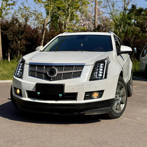 TT-ABC LED Headlights For 2010-2016 Cadillac SRX Halogen Front Lamps Assembly - TT-ABC