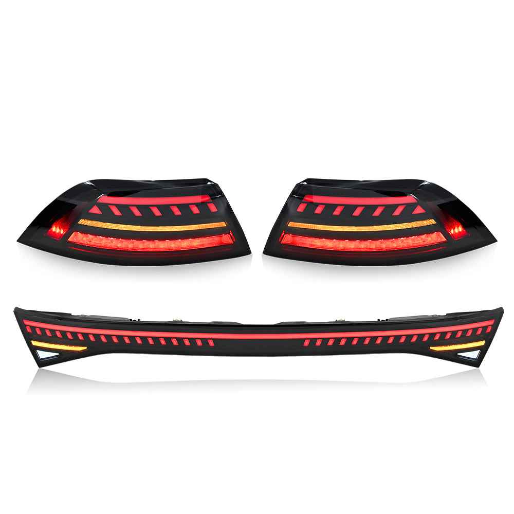 TT-ABC LED Tail Light with Trunk Lamp for 2023-2025 Honda Accord 11th Gen Rear Lamps Assembly - TT-ABC