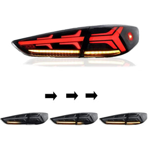 TT-ABC LED Tail Lights For 2018 2019 Hyundai Sonata Start-up Animation DRL Sequential Indicator Rear Lamp Assembly - TT-ABC