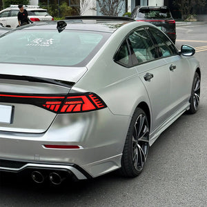 TT-ABC LED Tail Lights with Trunk Lamp for 2023-2025 Honda Accord 11th Gen Start-up Animation Sequential Signal Rear Lamps Assembly - TT-ABC