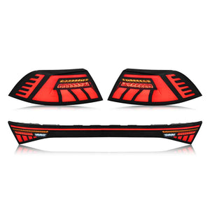 TT-ABC LED Tail Lights with Trunk Lamp for 2023-2025 Honda Accord 11th Gen Start-up Animation Sequential Signal Rear Lamps Assembly - TT-ABC